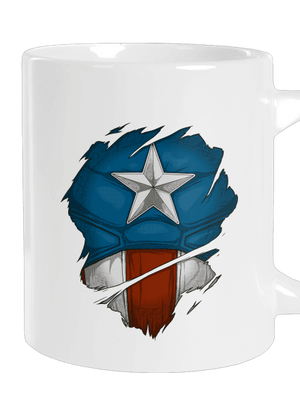 Captain Inside veľký hrnček White