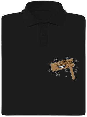 Rehtačka pánska polokošeľa Black