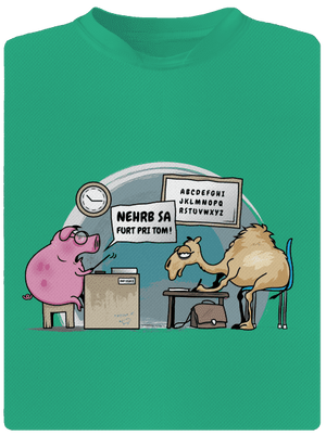 Nehrb sa pánske športové tričko Mint Mal