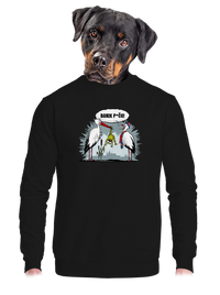 unisex mikina bez kapucne