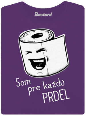 Prdel dámske tričko prémium Purple