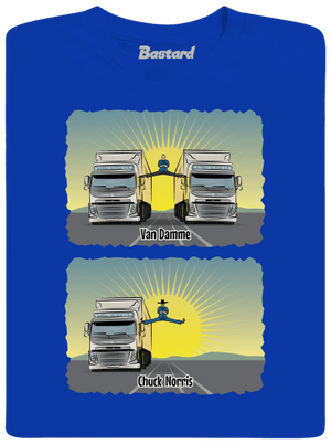 Chuck & Truck detské tričko Royal Blue