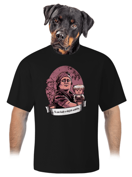 B14: Slavnosti sněženek unisex tričko oversized Black