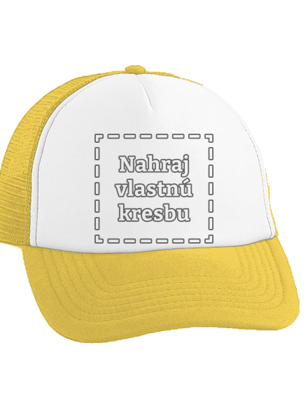 Detské kresby - Nahraj vlastnú šiltovka truckerka Sunflower cap