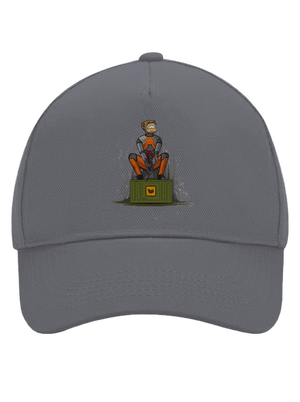 Ape-Life šiltovka baseballka Graphite grey