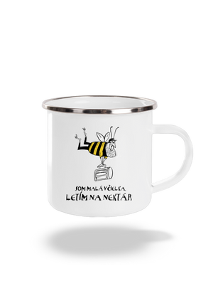 Malá včielka plecháčik White