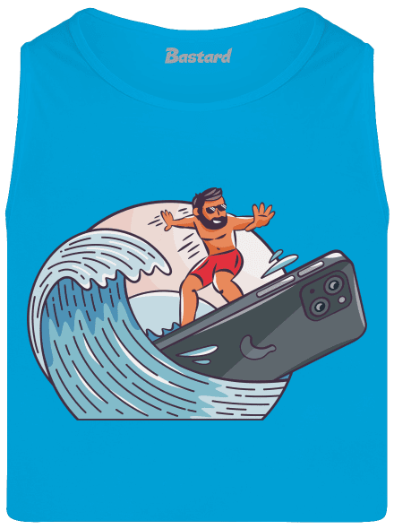 Som surfer pánske tielko Atoll