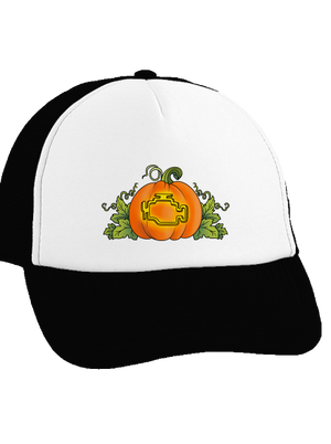 Strašidelný Halloween šiltovka truckerka Black cap