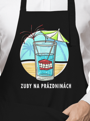 Zuby na prázdninách zástera Black