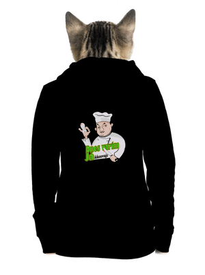 Dnes varím ja dámska mikina na zips Black