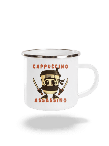 Cappuccino Assasino – Italian Brainrot plecháčik White