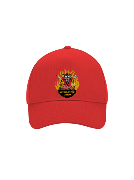 Veľmajster grilu šiltovka baseballka Classic Red