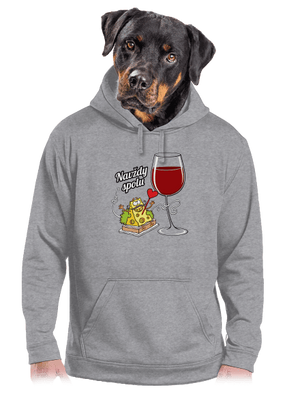 Navždy spolu pánska mikina klokanka Light Melange