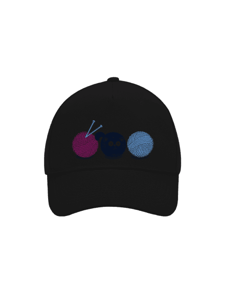 Klbko šiltovka baseballka Black