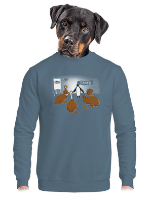 unisex mikina bez kapucne