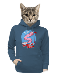 dámska mikina klokanka