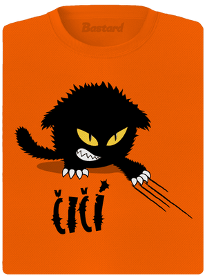 Čičina dámske športové tričko Neon Orange