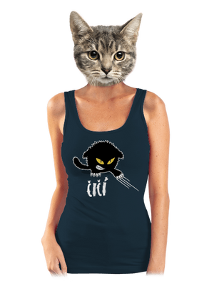 Čičina dámske tielko klasické Navy