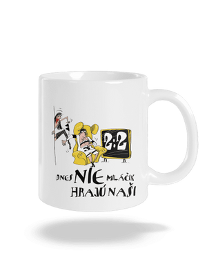 Hrajú naši klasický hrnček White