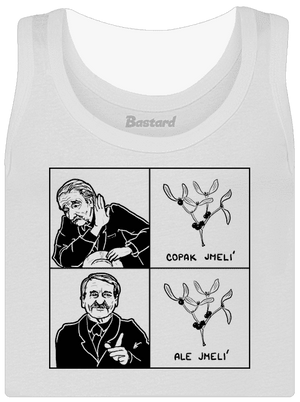 Cimrman: Copak jmelí dámske tielko klasické White