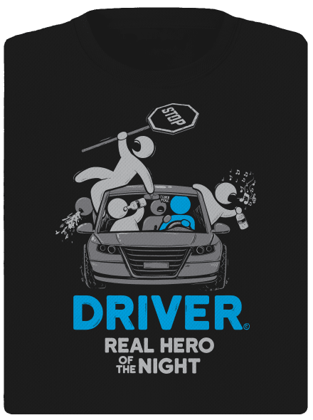 Driver dámske športové tričko Black