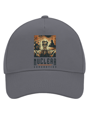Nuclear generation šiltovka baseballka Graphite grey
