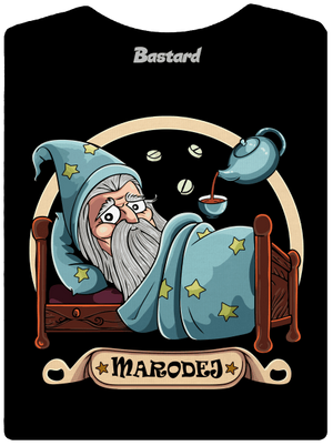 Marodej dámske tričko prémium Black