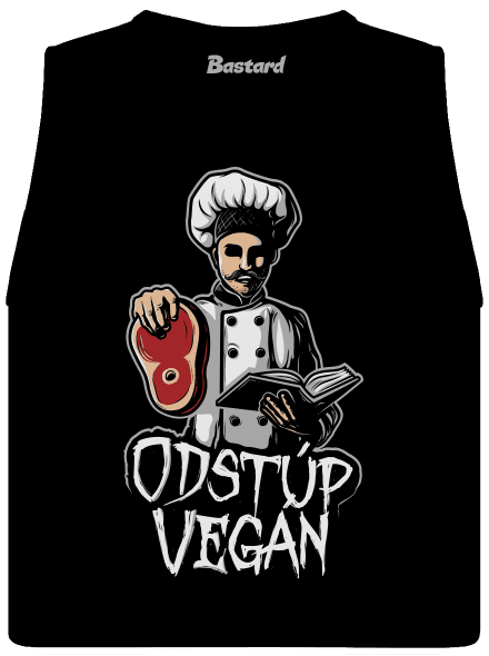 Odstup vegane dámske tielko voľné Black