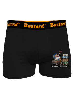 Hokejový expert boxerky Black