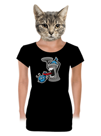 dámske tričko s lemom