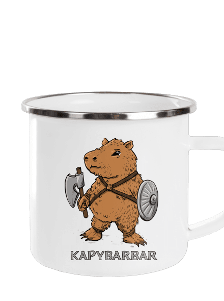 Kapybarbar plecháčik White
