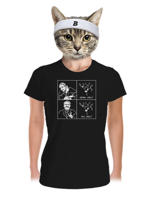 Cimrman: Copak jmelí dámske športové tričko Black