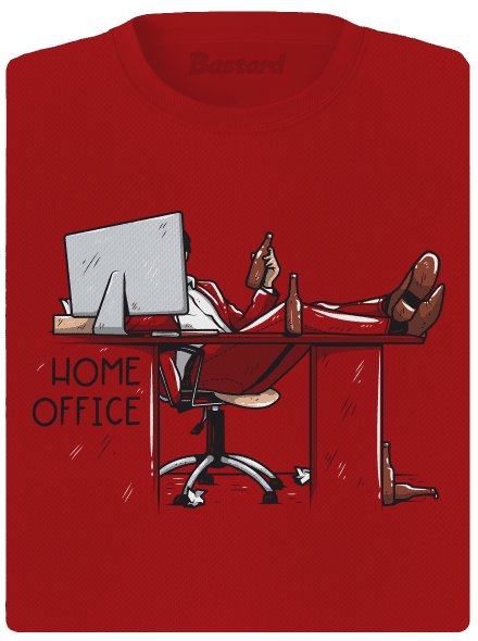 Home Office dámske športové tričko Red Mal