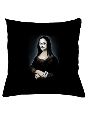 Mona Joker Lisa vankúš Black