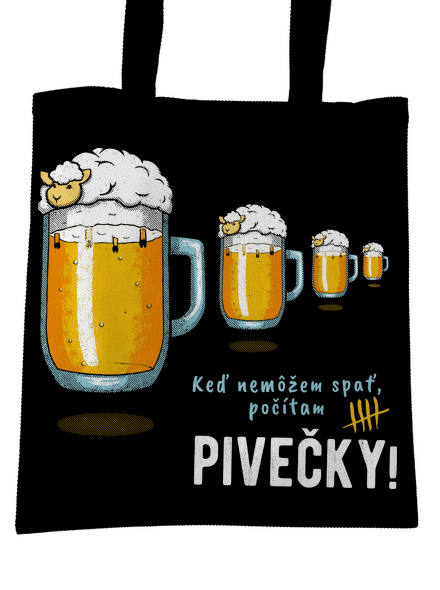 Pivečka taška Black