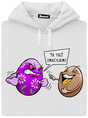 Zmaľujem ťa dámska mikina klokanka White