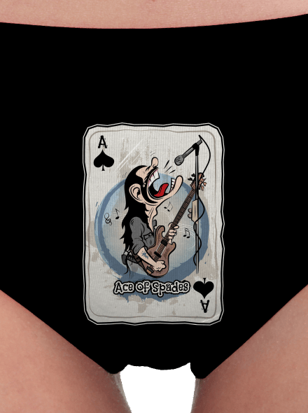 Ace of Spades dámske nohavičky Black