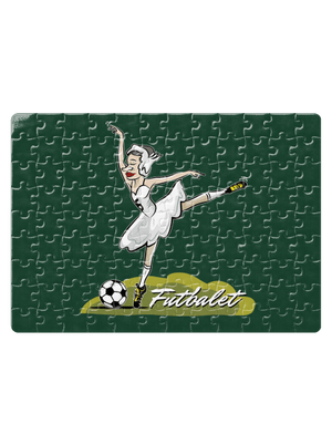 Futbalet puzzle White
