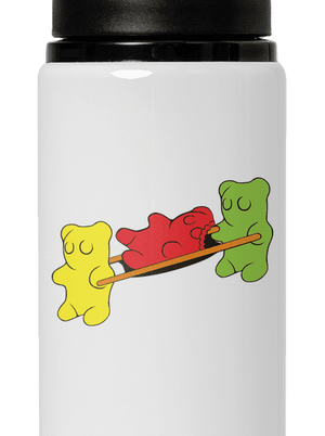 Gumkáči flaša na vodu White