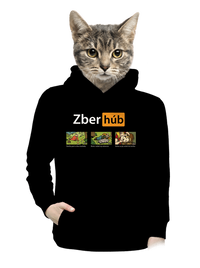 dámska mikina klokanka