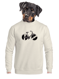 unisex mikina bez kapucne