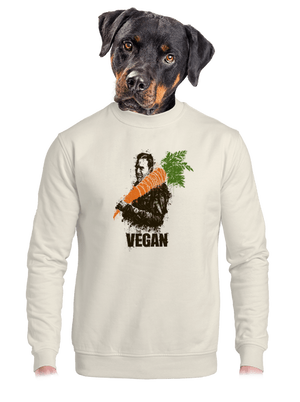 unisex mikina bez kapucne