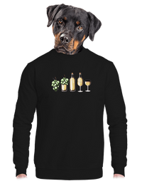 unisex mikina bez kapucne