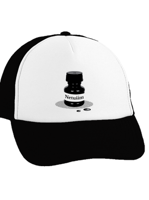 Netušim šiltovka truckerka Black cap