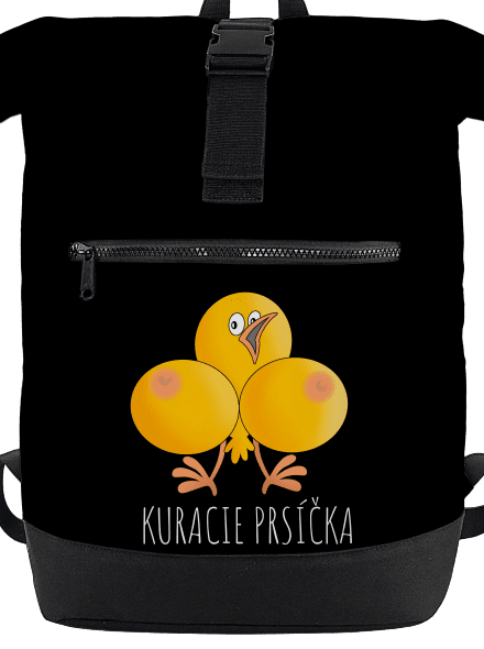 Kuracie prsíčka batoh Black