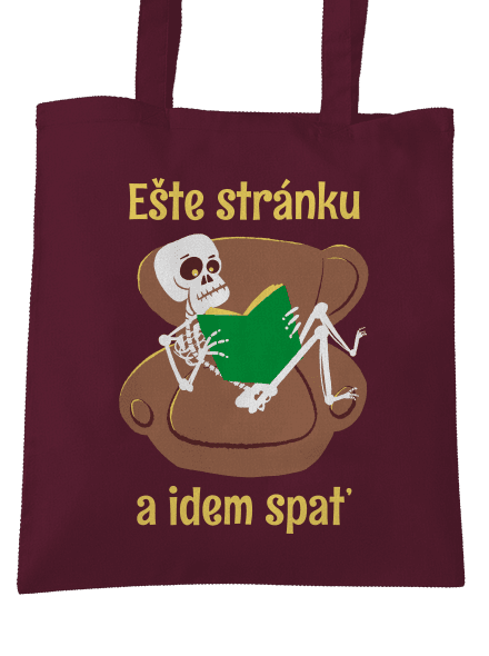 Ešte stránku taška Burgundy