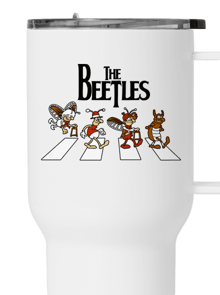 Beatles termohrnček White