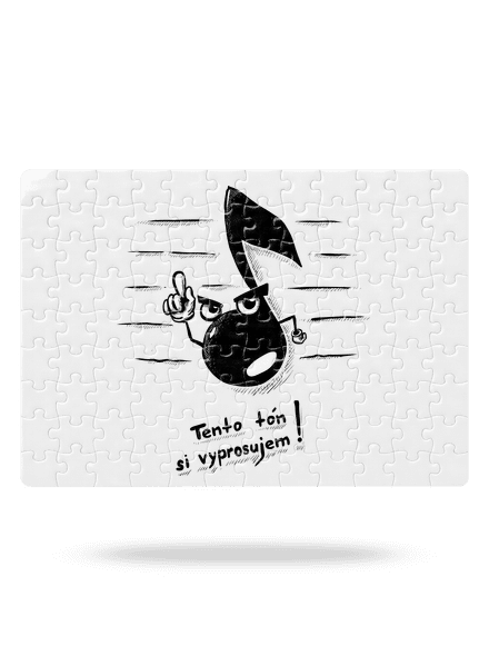 Tón puzzle White
