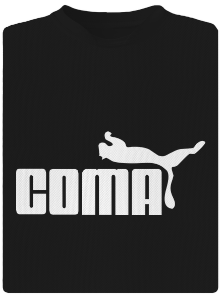 Coma detské športové tričko Black