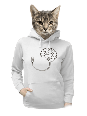 dámska mikina klokanka